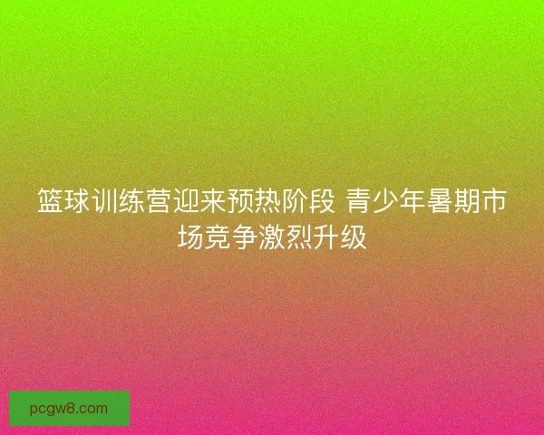 篮球训练营迎来预热阶段 青少年暑期市场竞争激烈升级 篮球训练营迎来预热阶段 青少年暑期市场竞争激烈升级